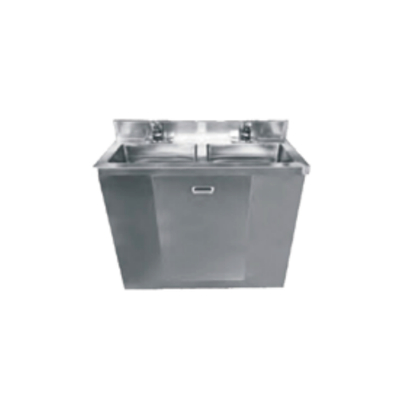 双手感应洗手池